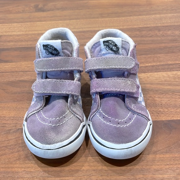 Vans Other - Toddler Girls Vans Old School High Tops Size 8